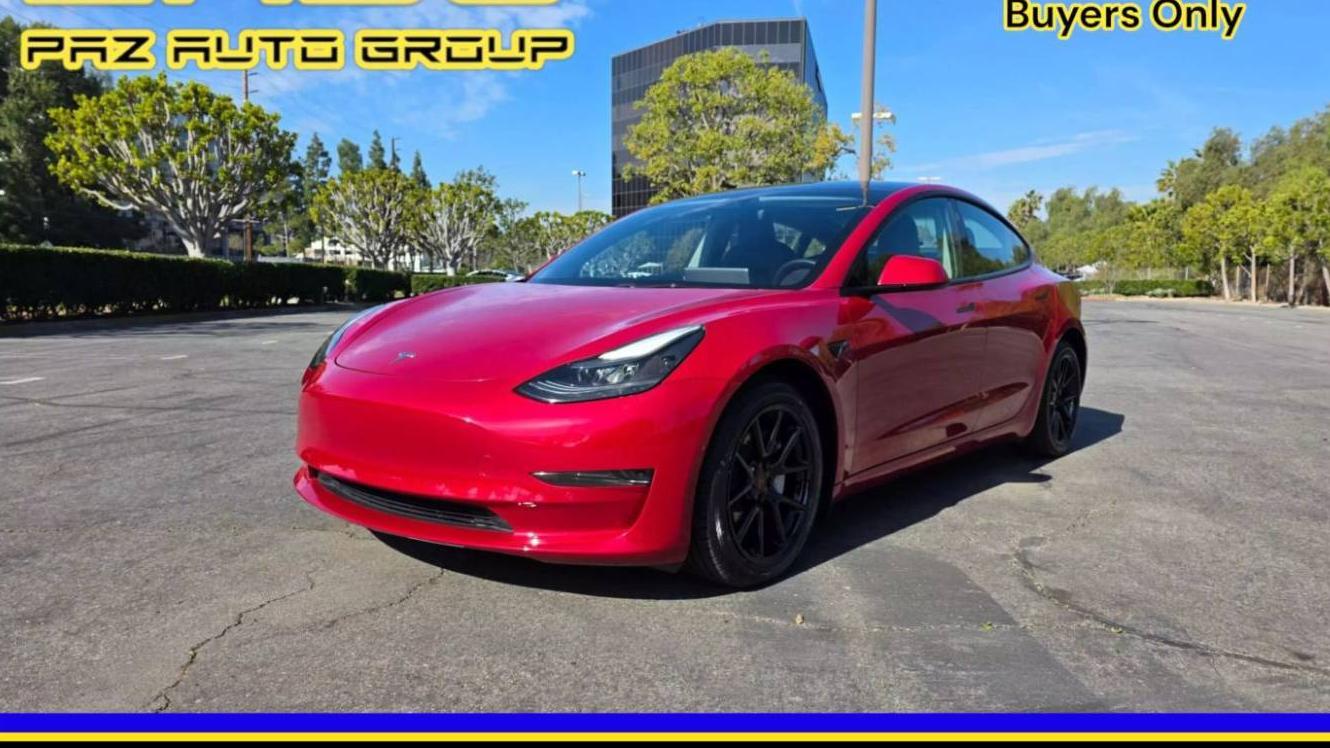 TESLA MODEL 3 2022 5YJ3E1EA5NF134372 image